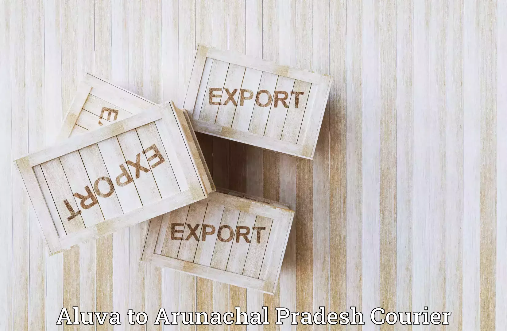 Professional parcel services Aluva to Arunachal Pradesh