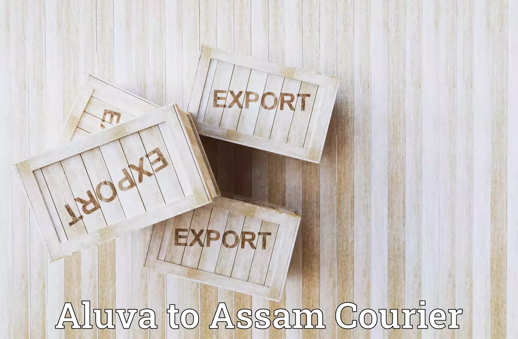 Premium courier solutions Aluva to Ramkrishna Nagar Karimganj
