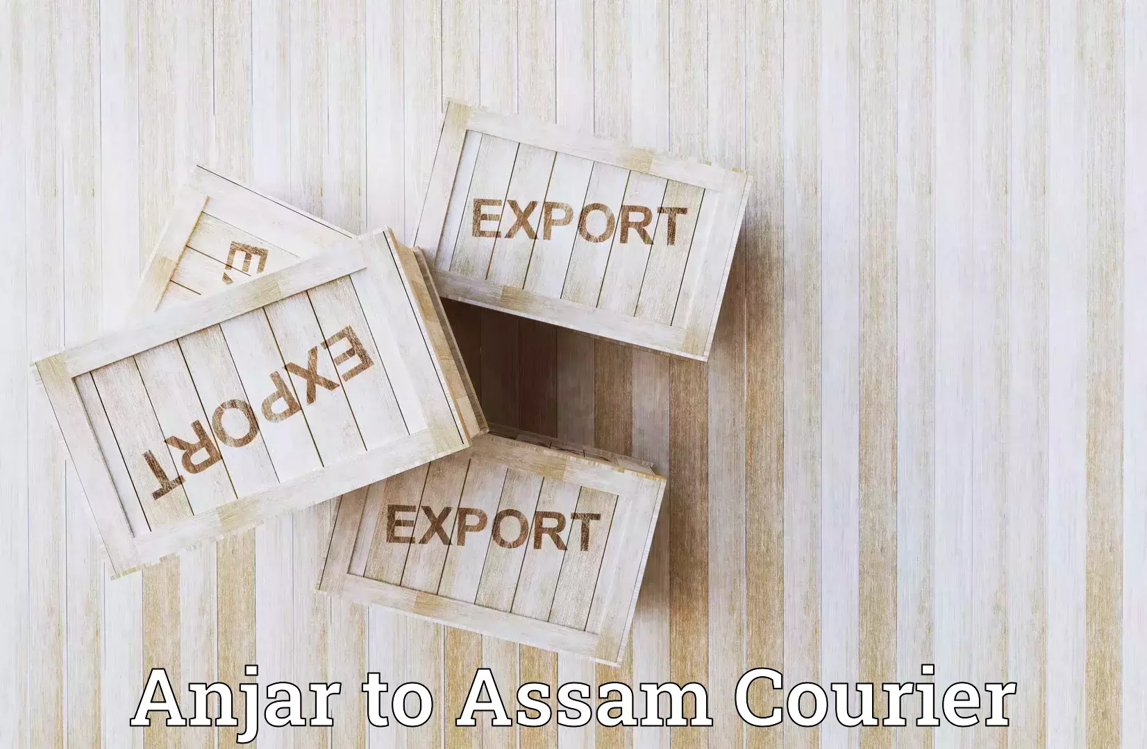 Affordable international shipping Anjar to Assam