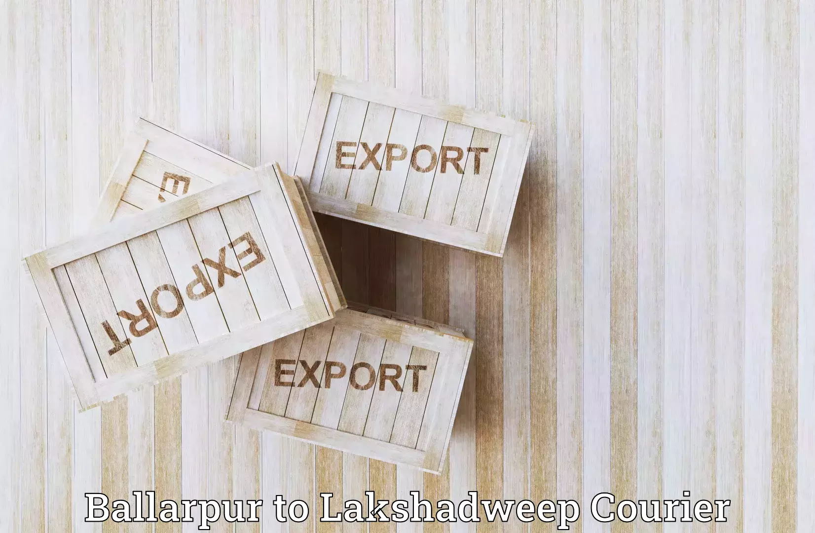 Personalized courier solutions Ballarpur to Lakshadweep