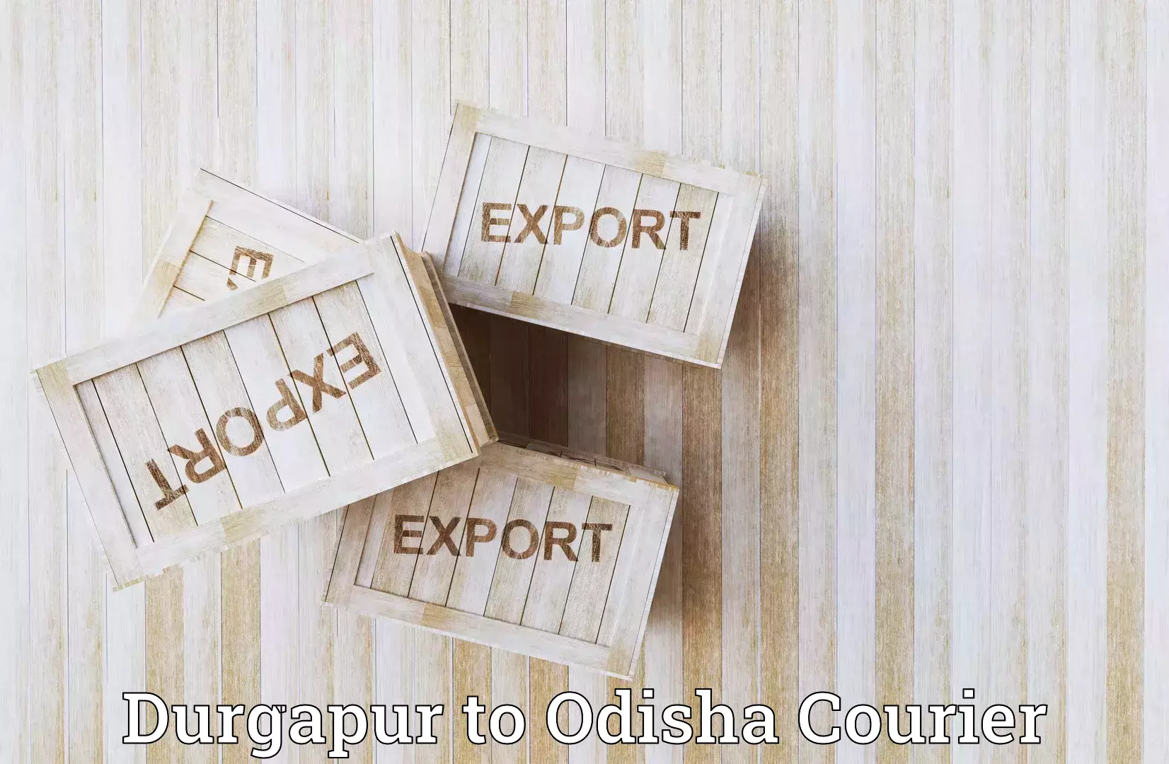 Courier service efficiency Durgapur to Daspalla