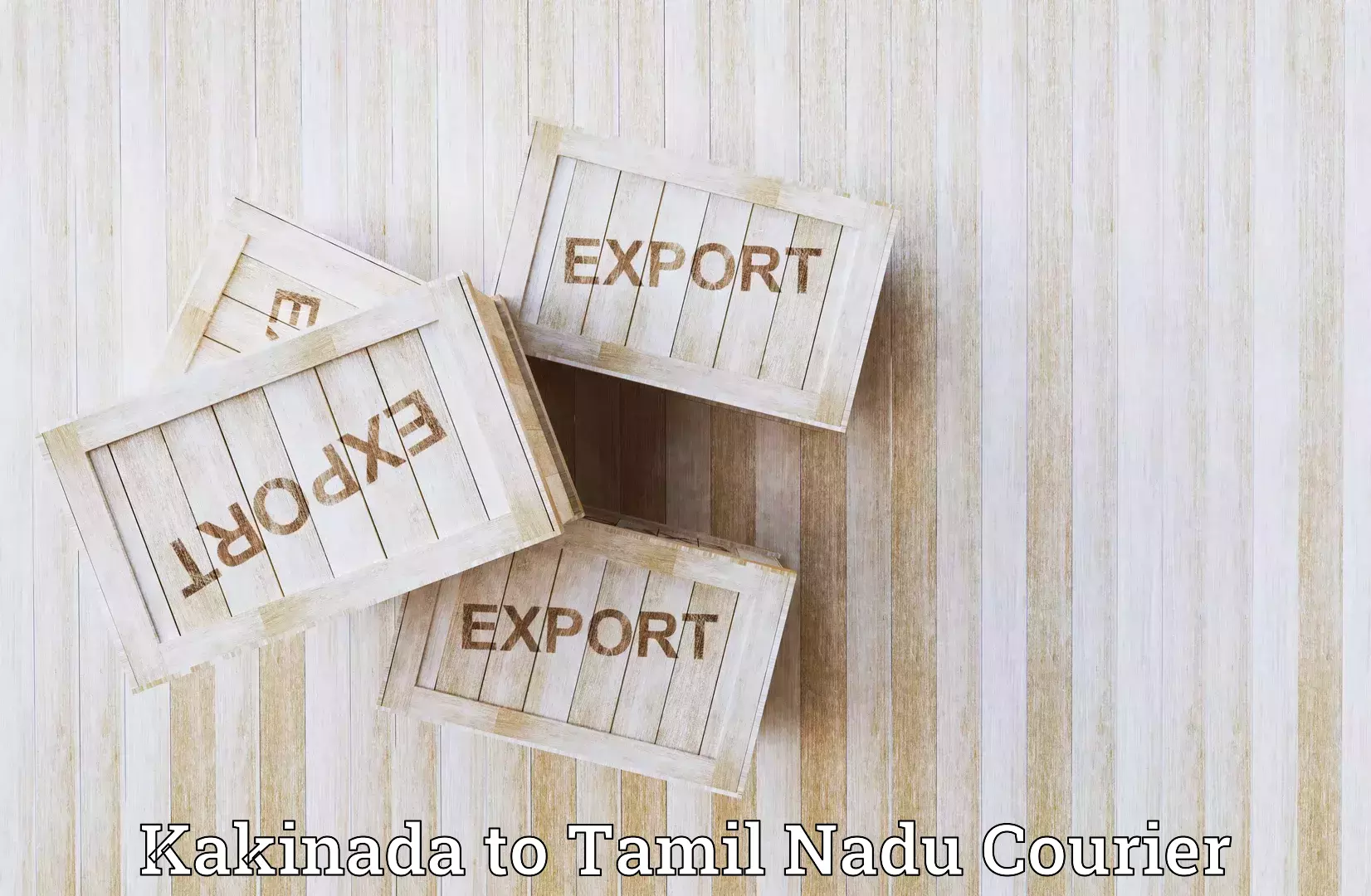 Full-service courier options Kakinada to Erode