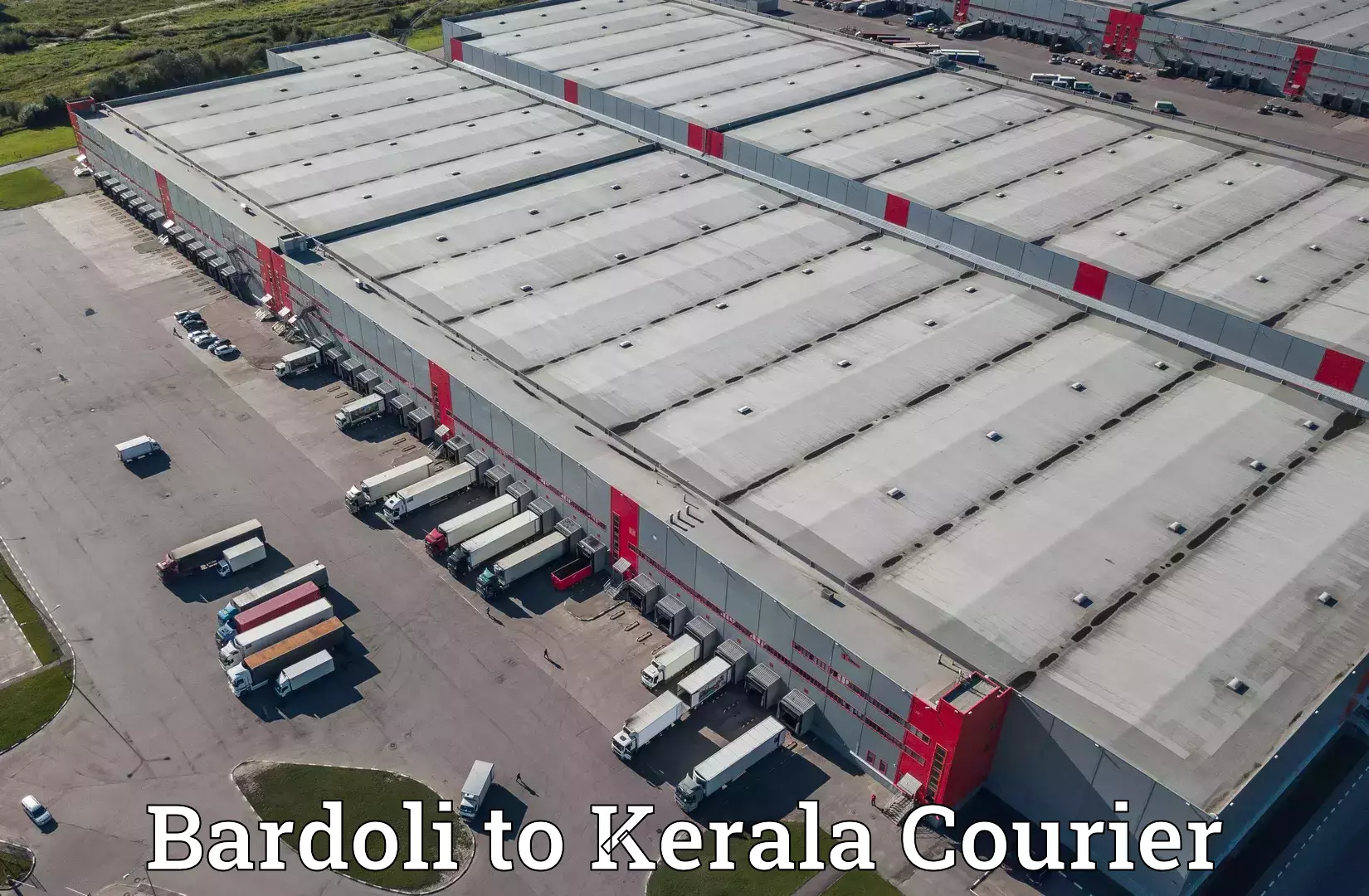 24-hour courier services Bardoli to Calicut