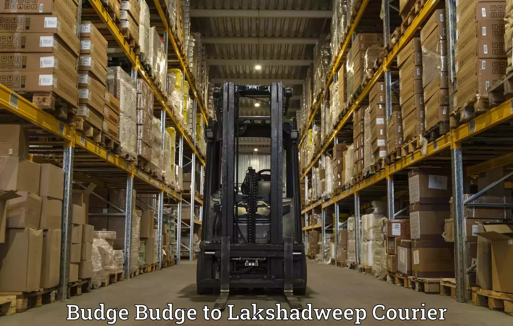 Advanced logistics management Budge Budge to Lakshadweep