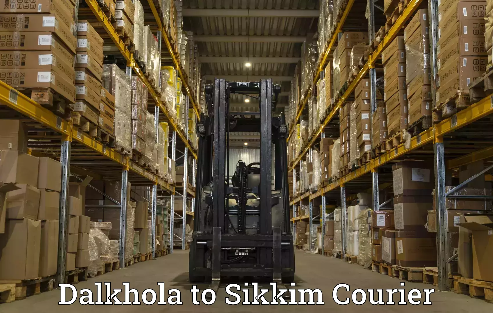 Efficient parcel delivery Dalkhola to North Sikkim