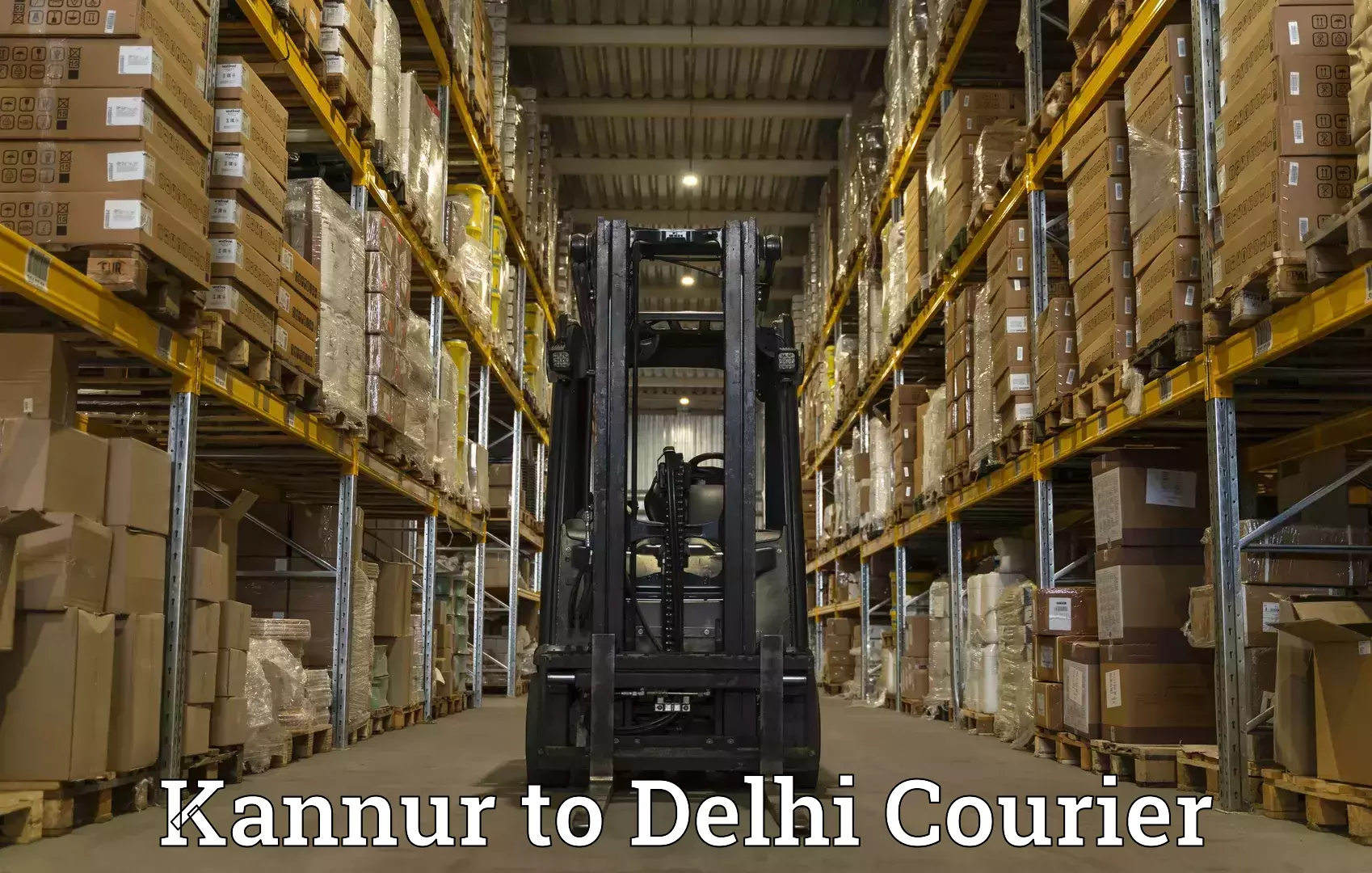Tailored shipping plans Kannur to University of Delhi