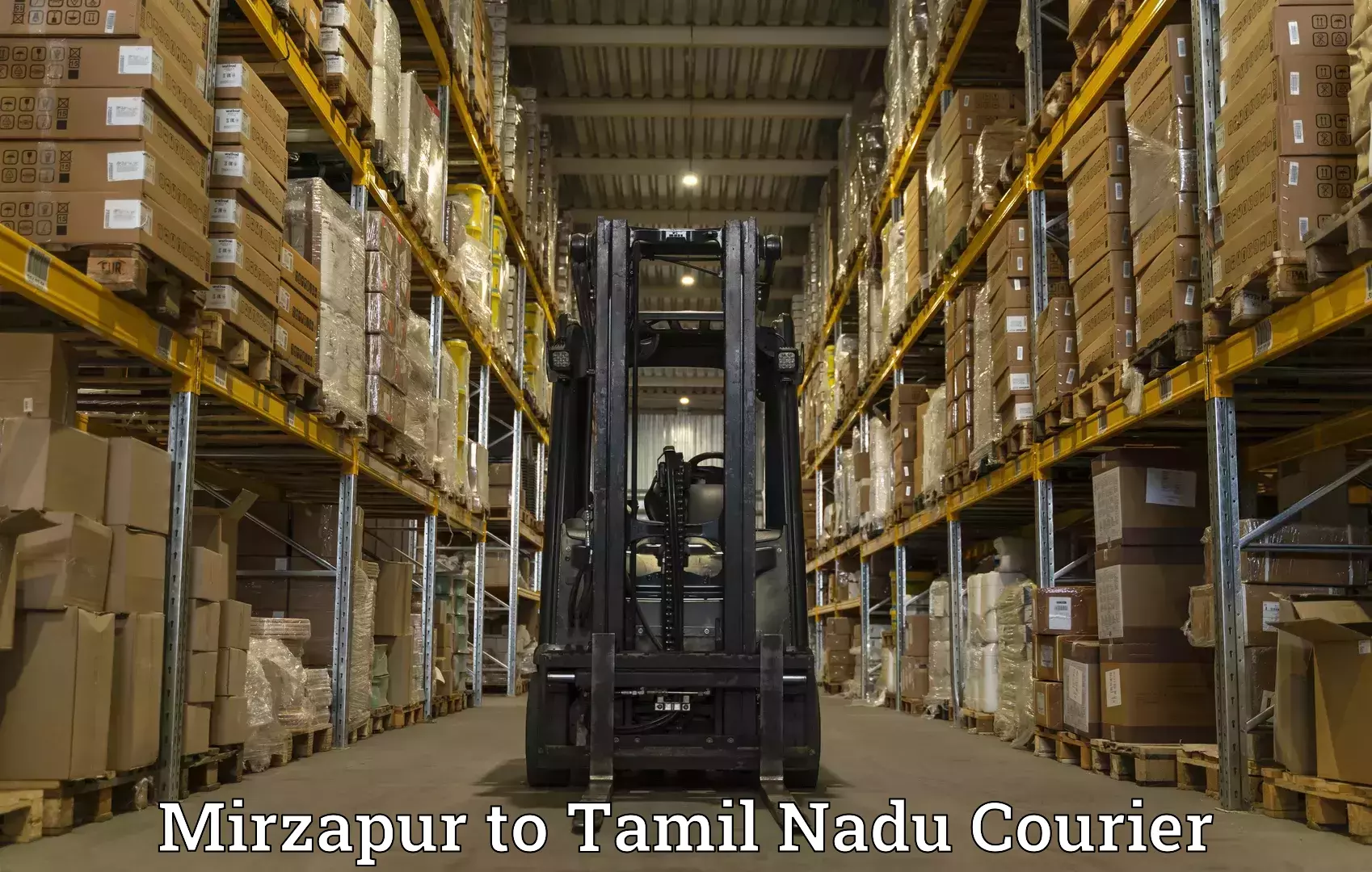 Courier service booking Mirzapur to Tamil Nadu