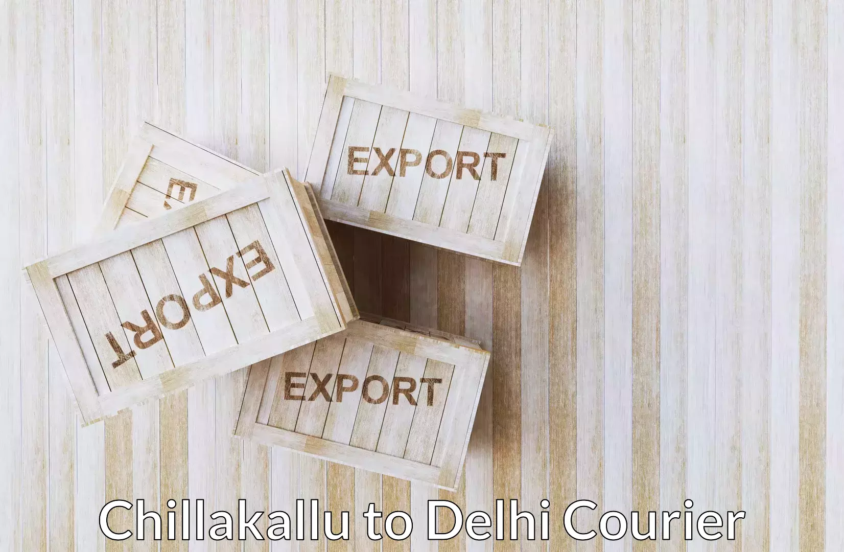 Home goods moving company Chillakallu to Sarojini Nagar