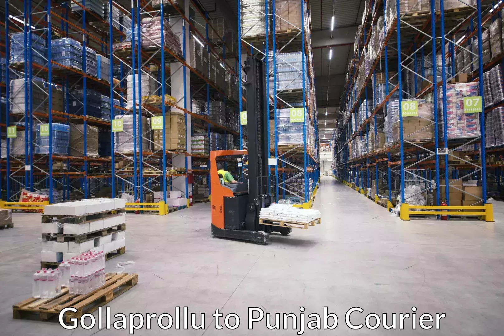 Efficient moving and packing Gollaprollu to Phagwara