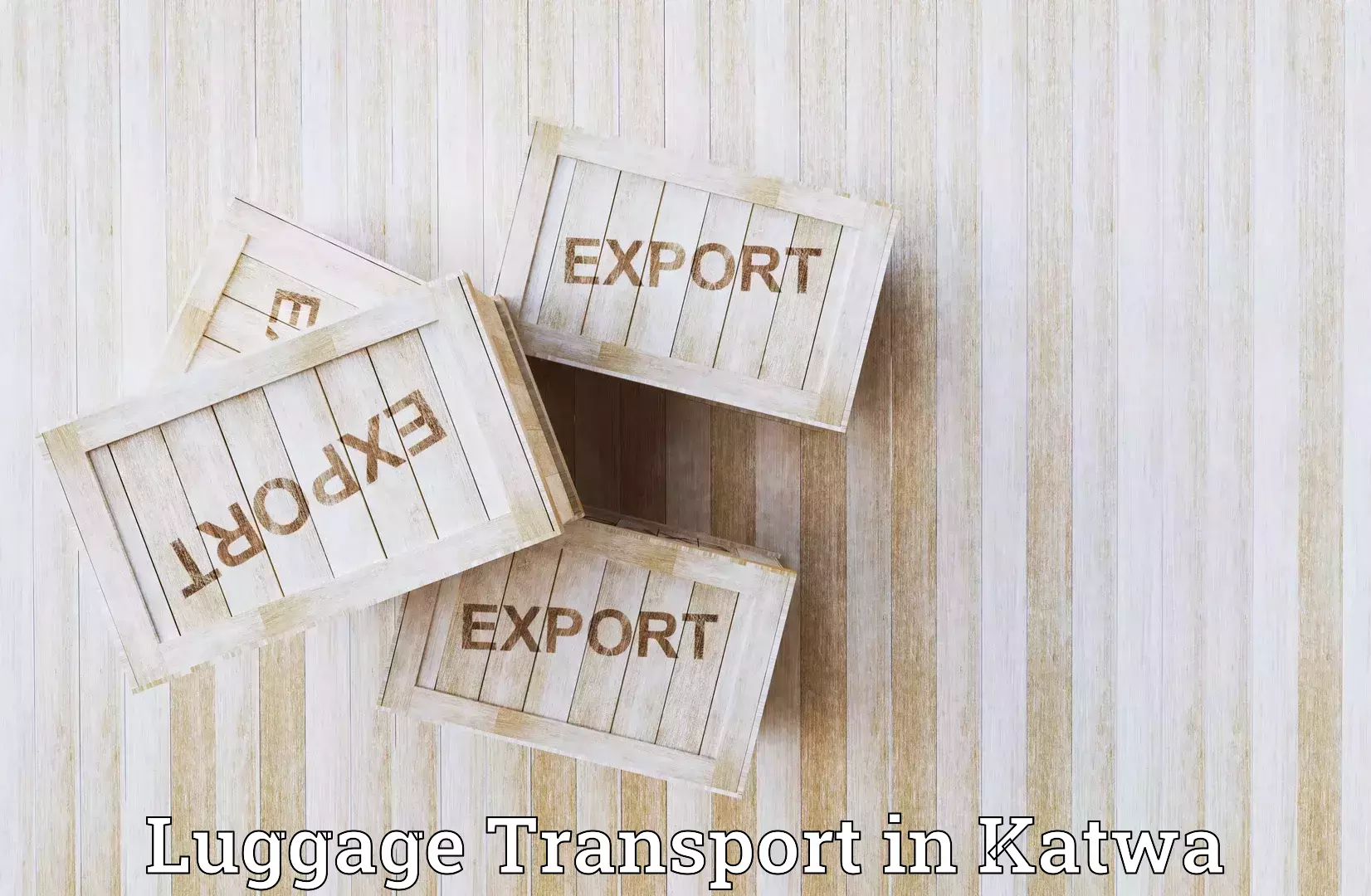 Round trip baggage courier in Katwa