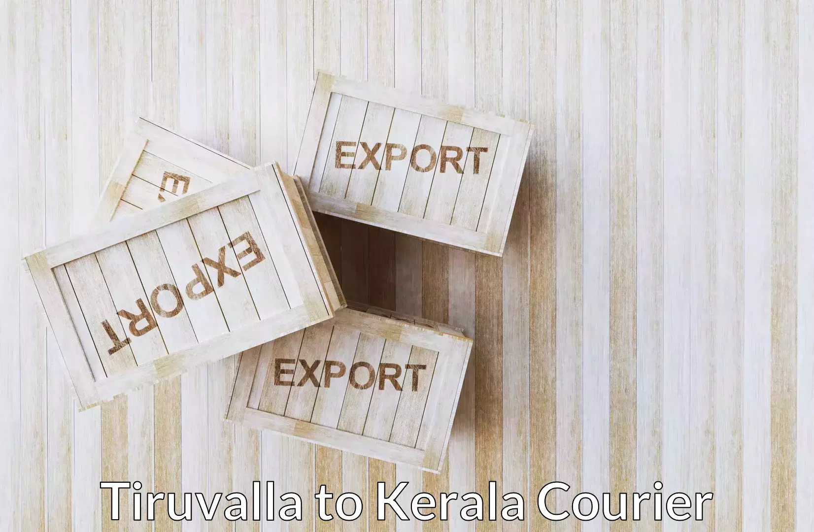 Luggage delivery logistics Tiruvalla to Kadanad