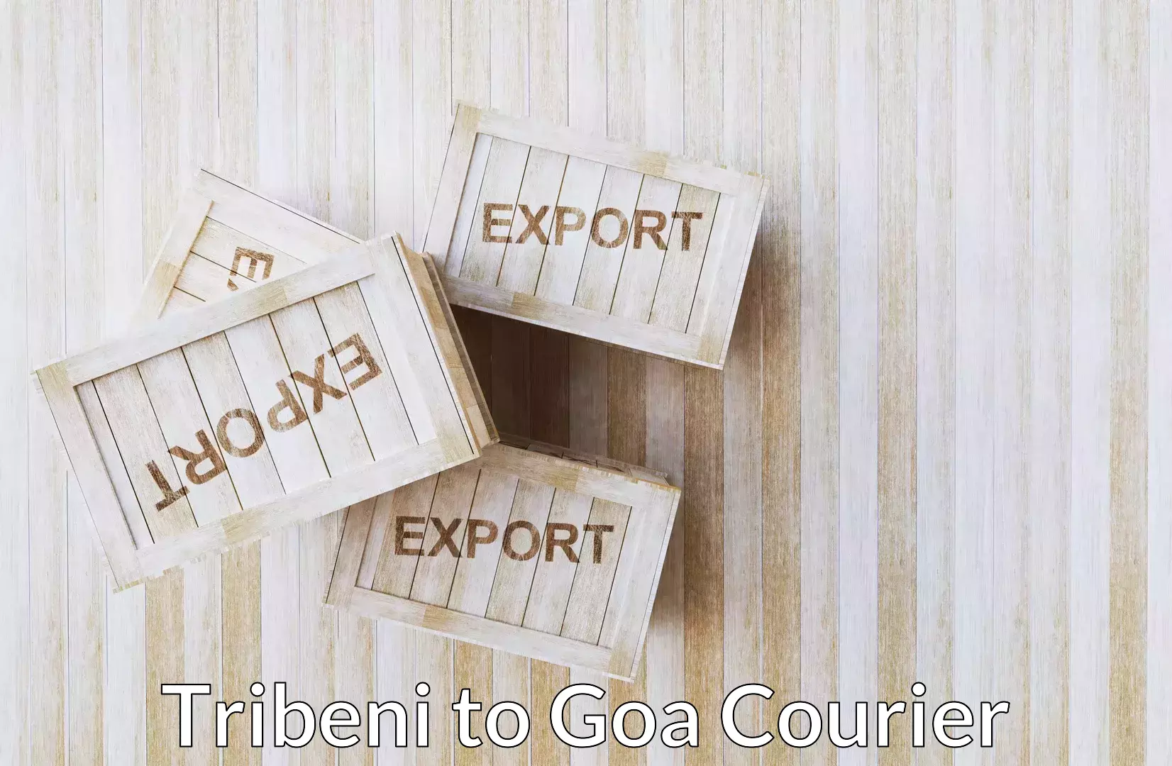 Baggage shipping schedule Tribeni to Goa