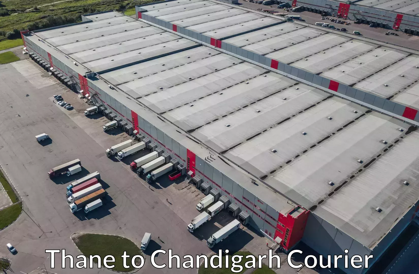 Luggage shipping solutions Thane to Panjab University Chandigarh