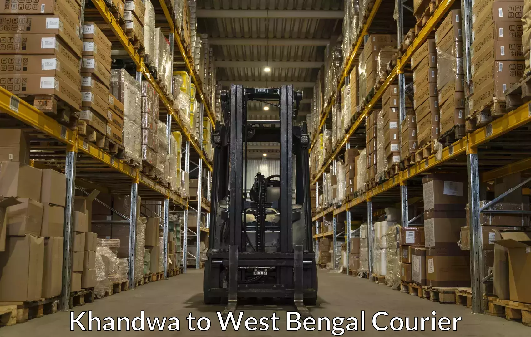 Luggage shipping service Khandwa to Malda