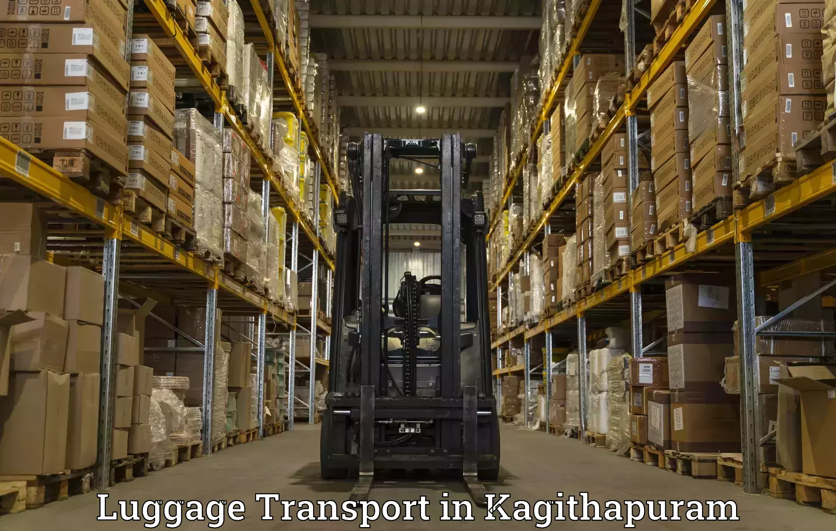 Baggage transport innovation in Kagithapuram