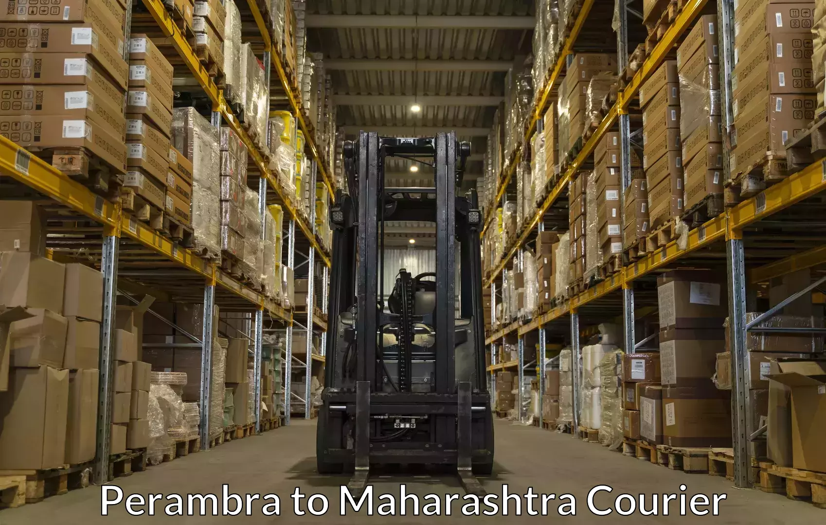 Short distance baggage courier Perambra to Ichalkaranji