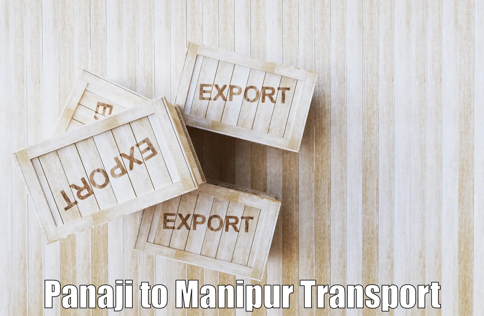 Domestic transport services Panaji to NIT Manipur