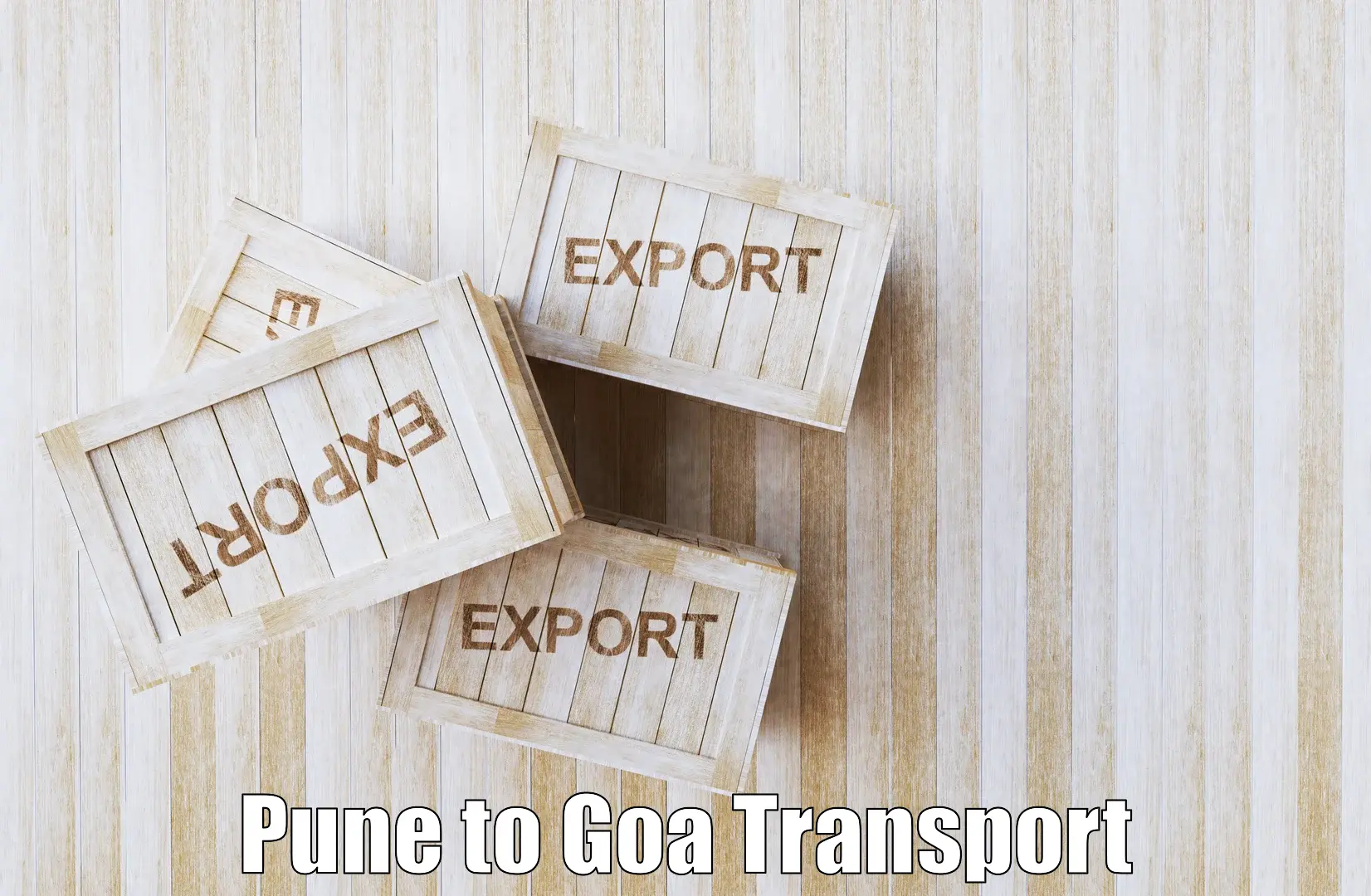 Online transport booking Pune to Panaji