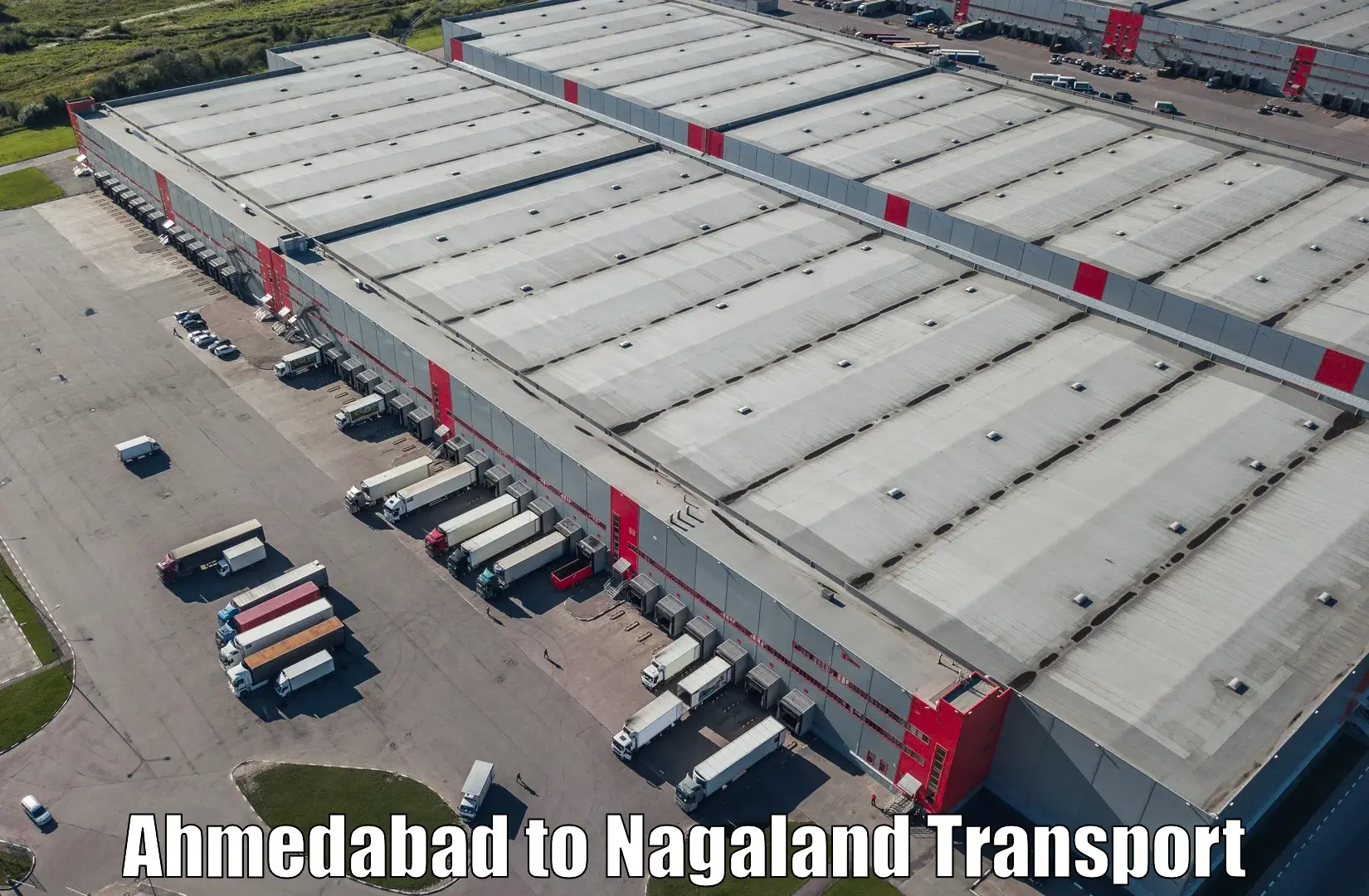 Online transport Ahmedabad to NIT Nagaland