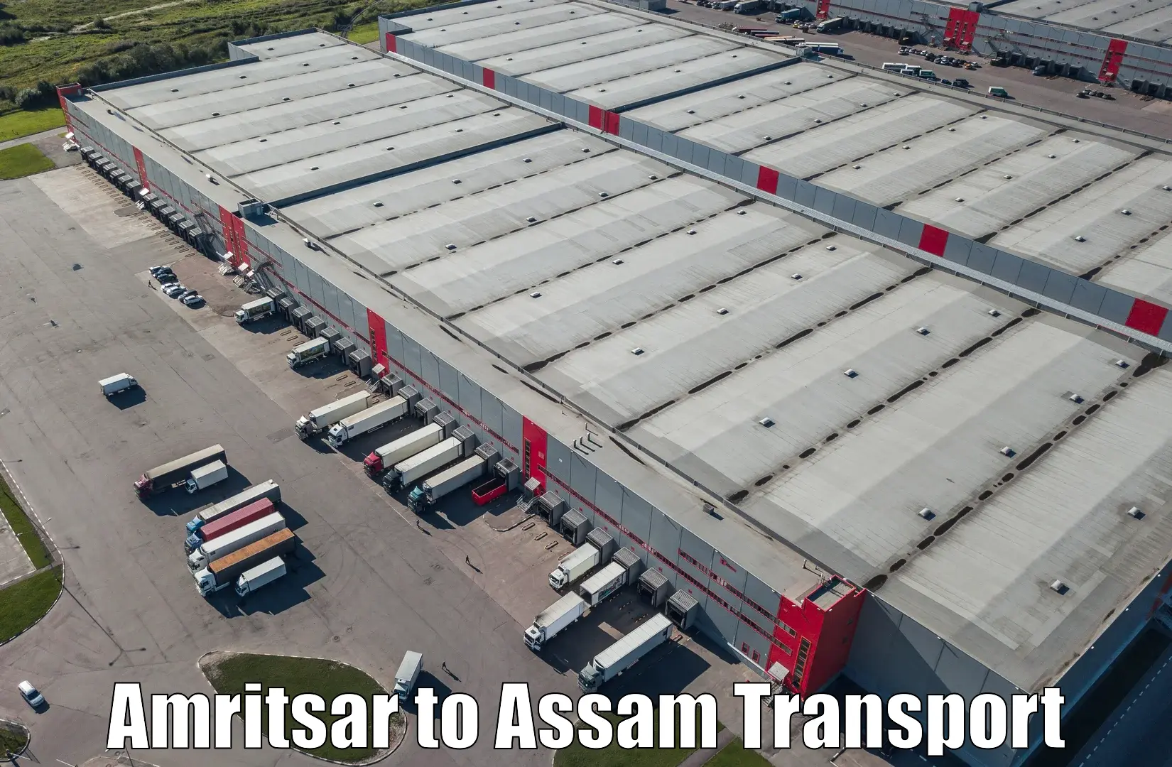 Interstate goods transport Amritsar to Sonari Charaideo