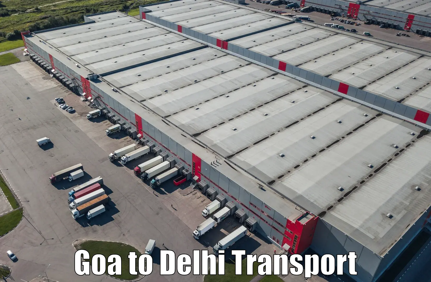Transport in sharing Goa to Delhi