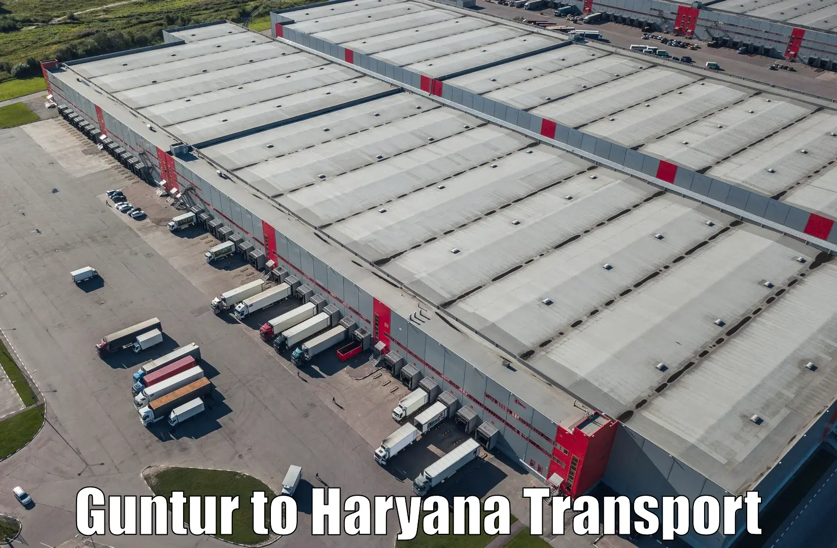 Furniture transport service Guntur to Dharuhera