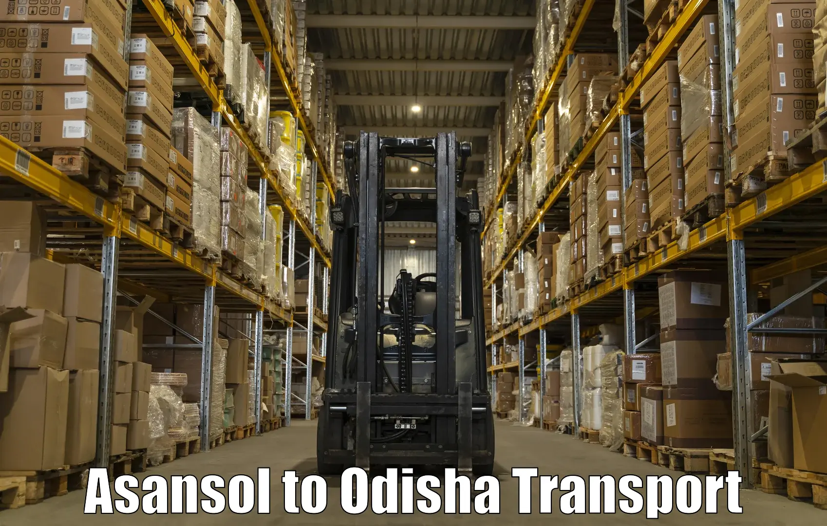 Luggage transport services Asansol to Balangir