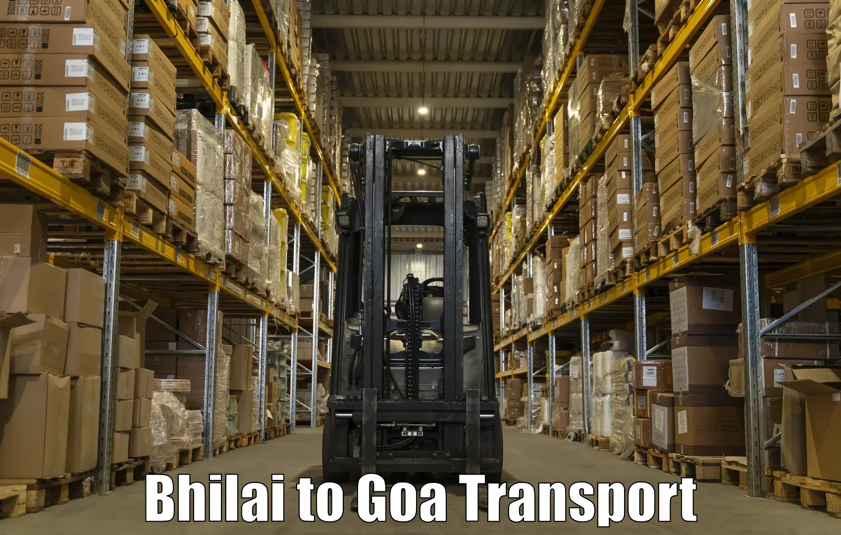 Parcel transport services Bhilai to Bardez