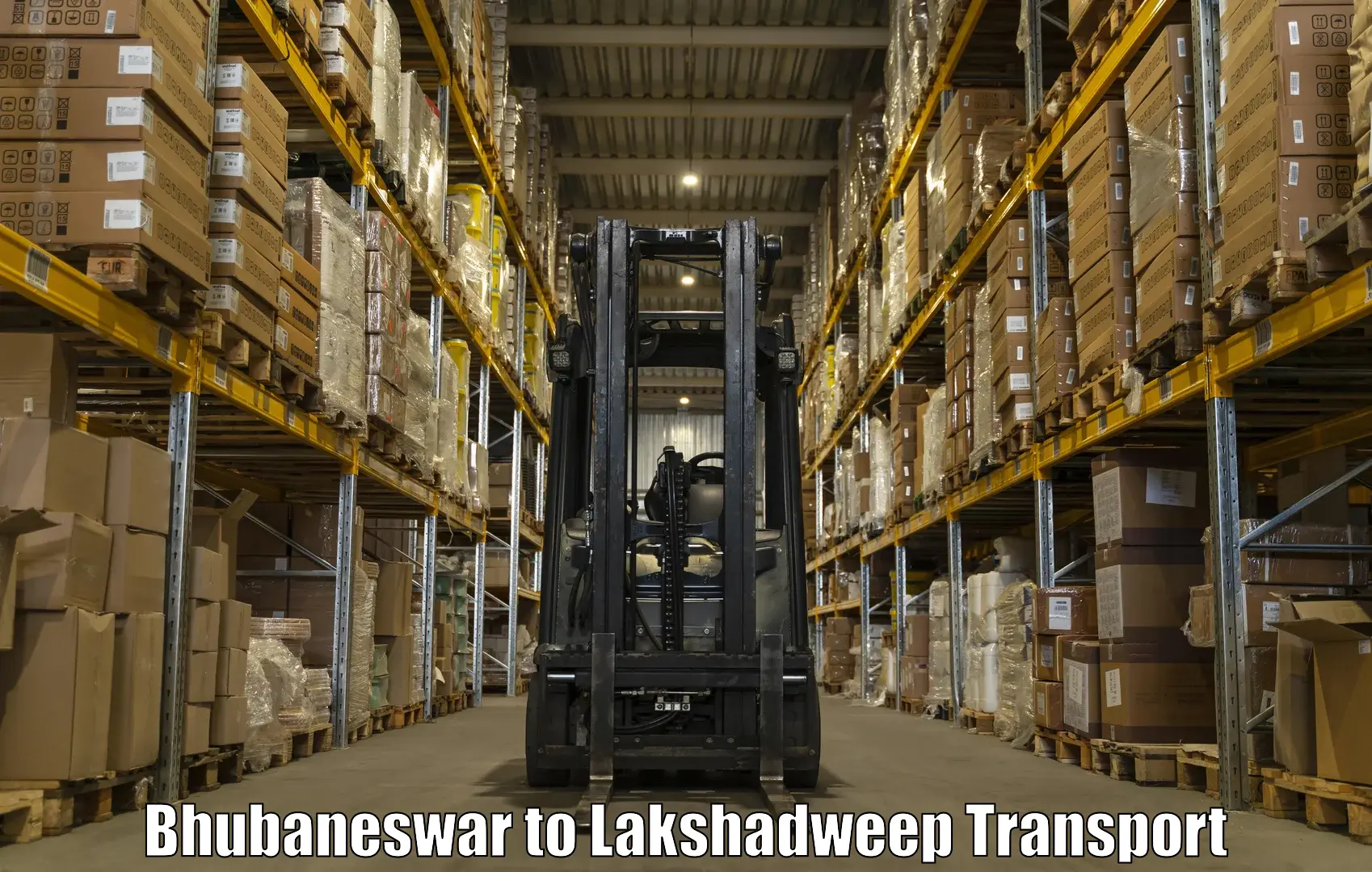 Daily parcel service transport Bhubaneswar to Lakshadweep