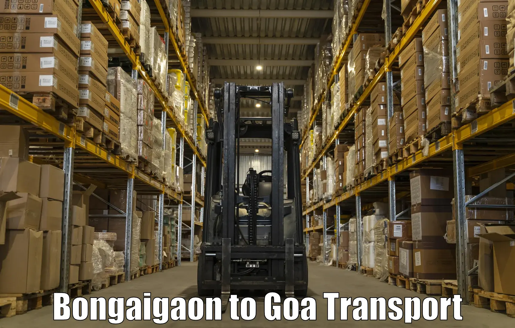 Air freight transport services in Bongaigaon to Goa