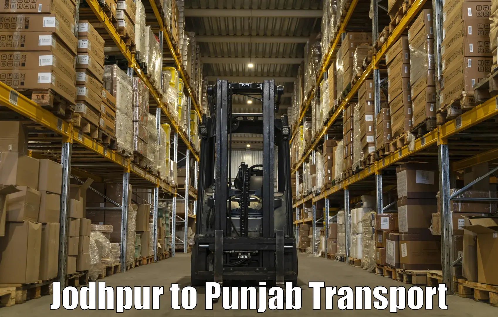 Pick up transport service Jodhpur to Beas