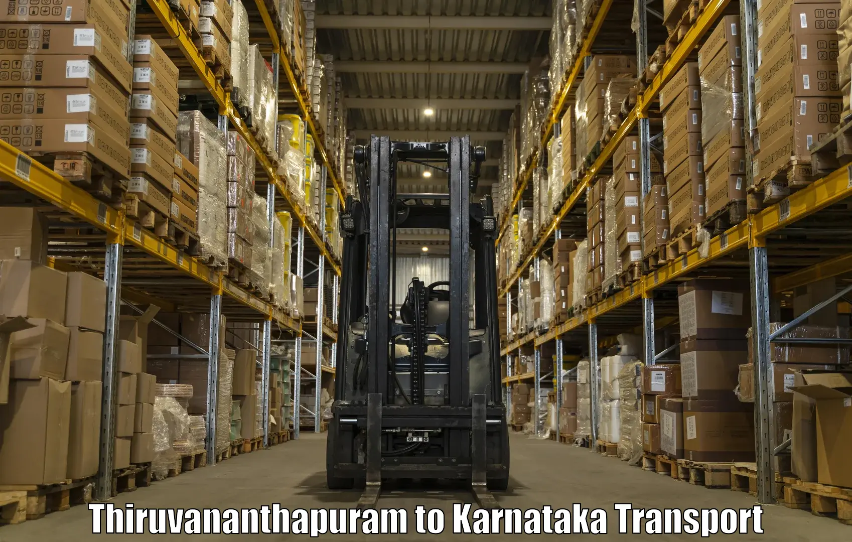 Container transportation services Thiruvananthapuram to Hosadurga