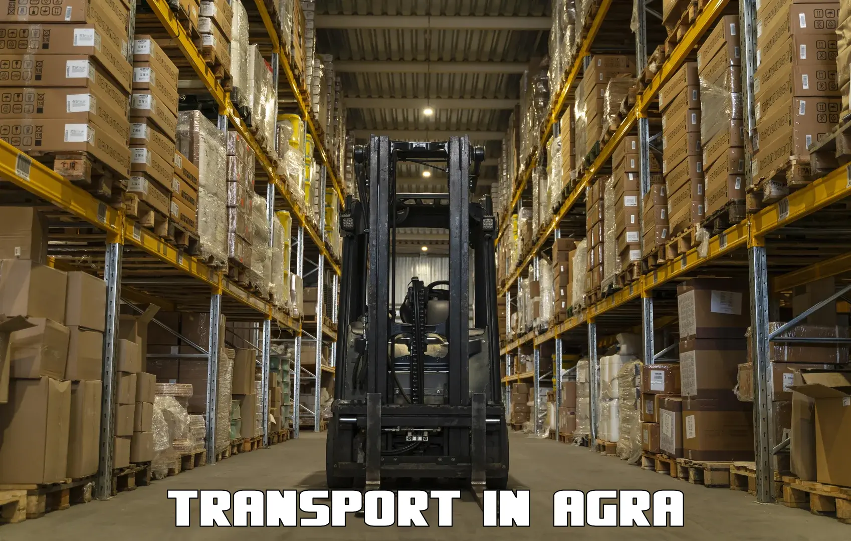 Commercial transport service in Agra