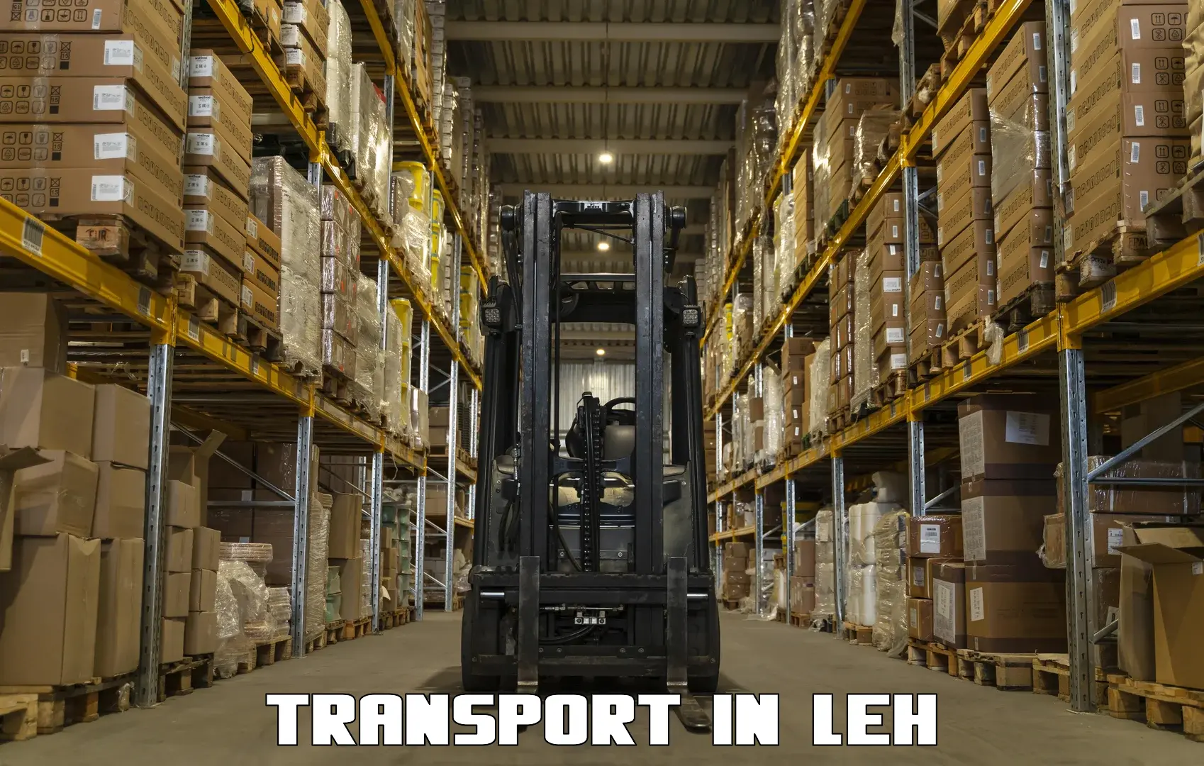 Express transport services in Leh