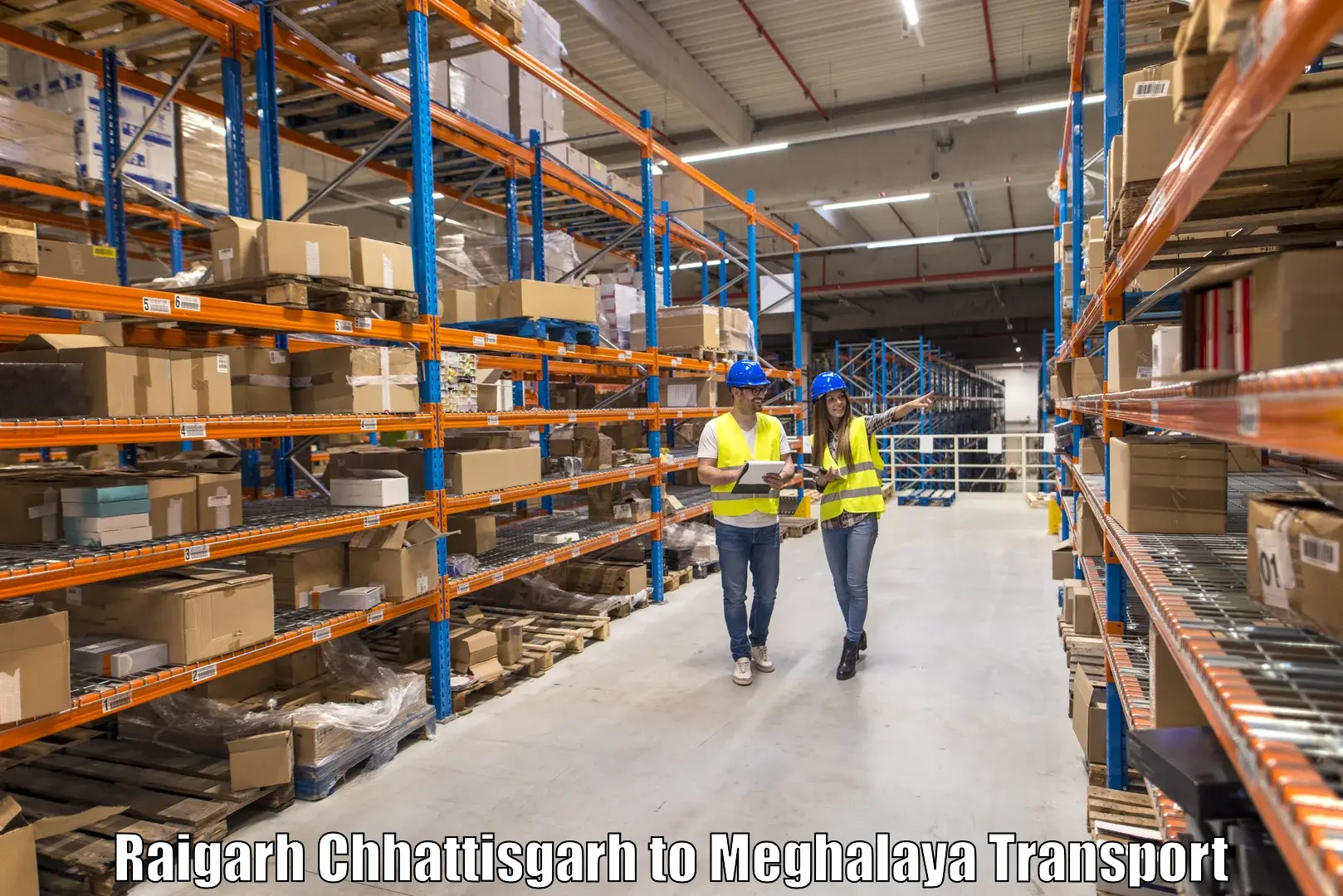 Delivery service Raigarh Chhattisgarh to Cherrapunji