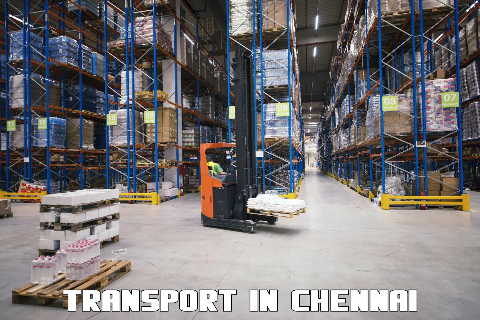 Daily parcel service transport in Chennai