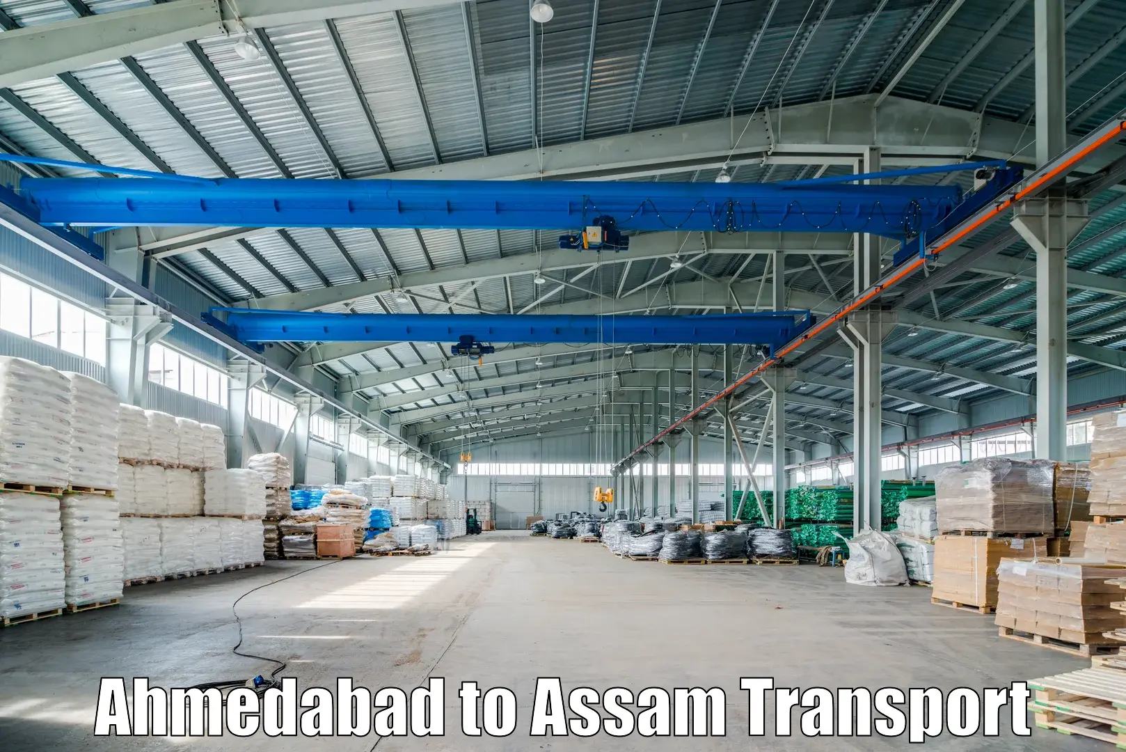 Parcel transport services in Ahmedabad to Goalpara