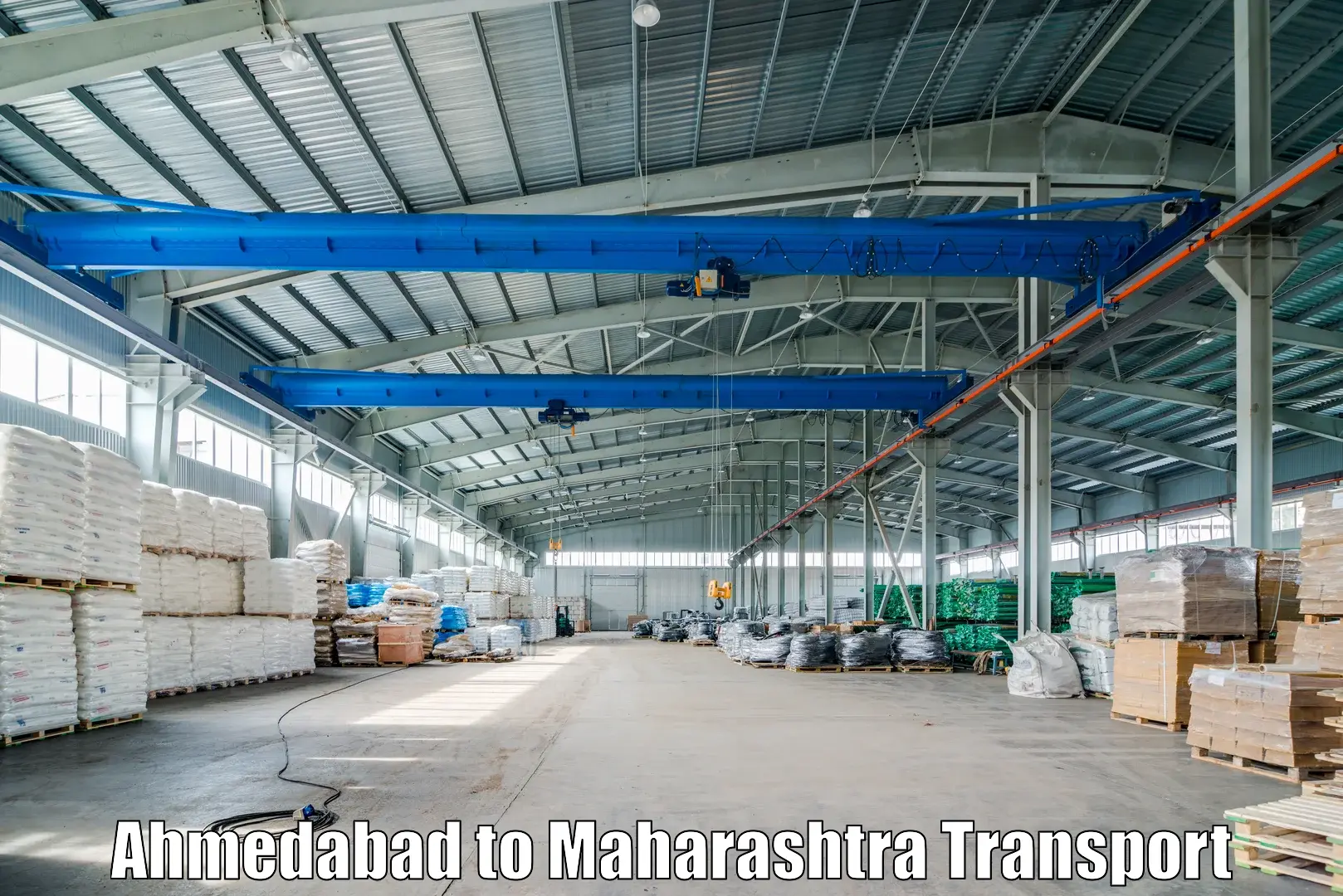 Cargo train transport services Ahmedabad to DY Patil Vidyapeeth Pune