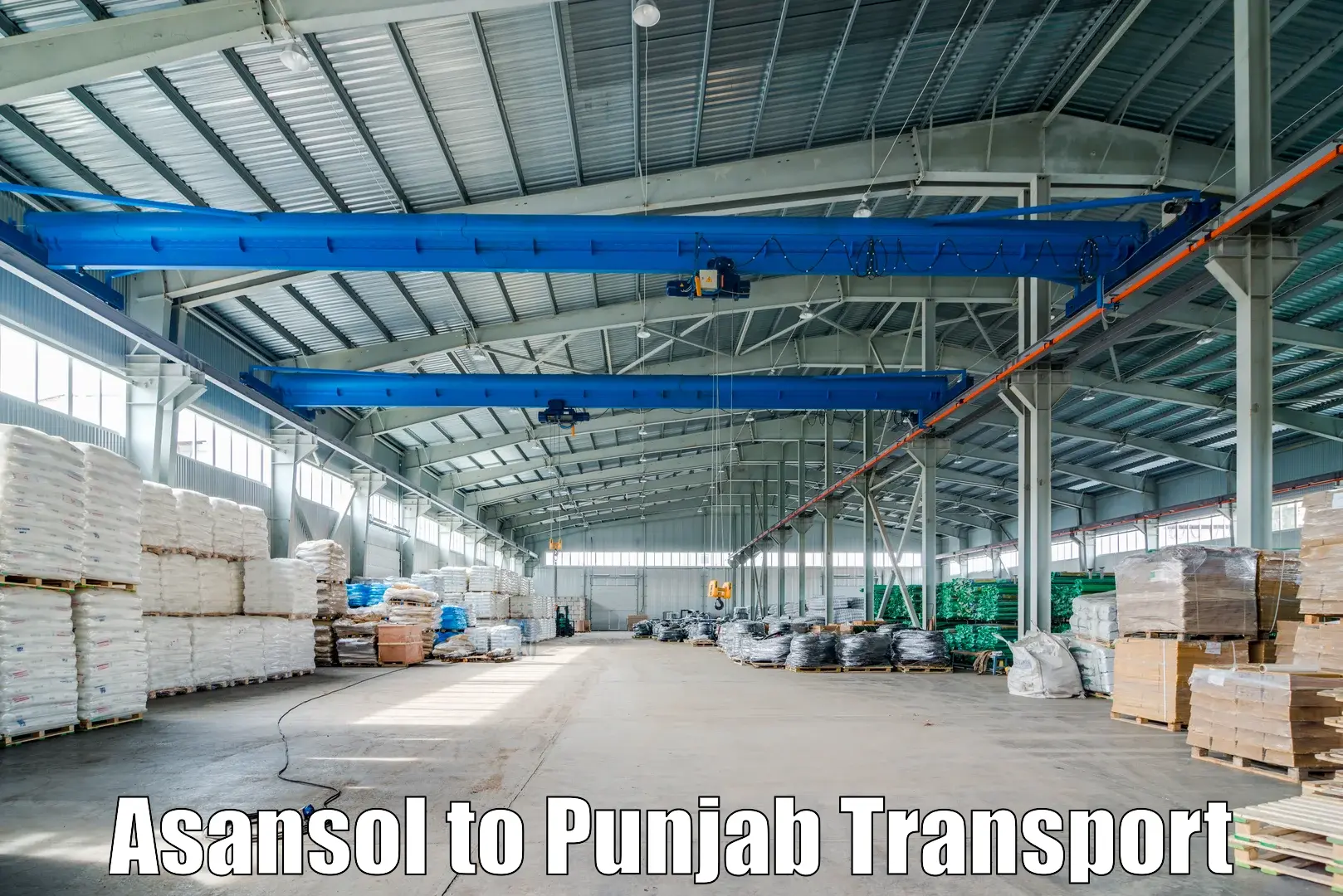 Nationwide transport services in Asansol to Punjab Agricultural University Ludhiana