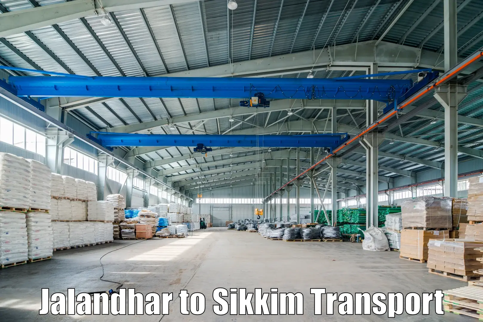 Commercial transport service Jalandhar to North Sikkim