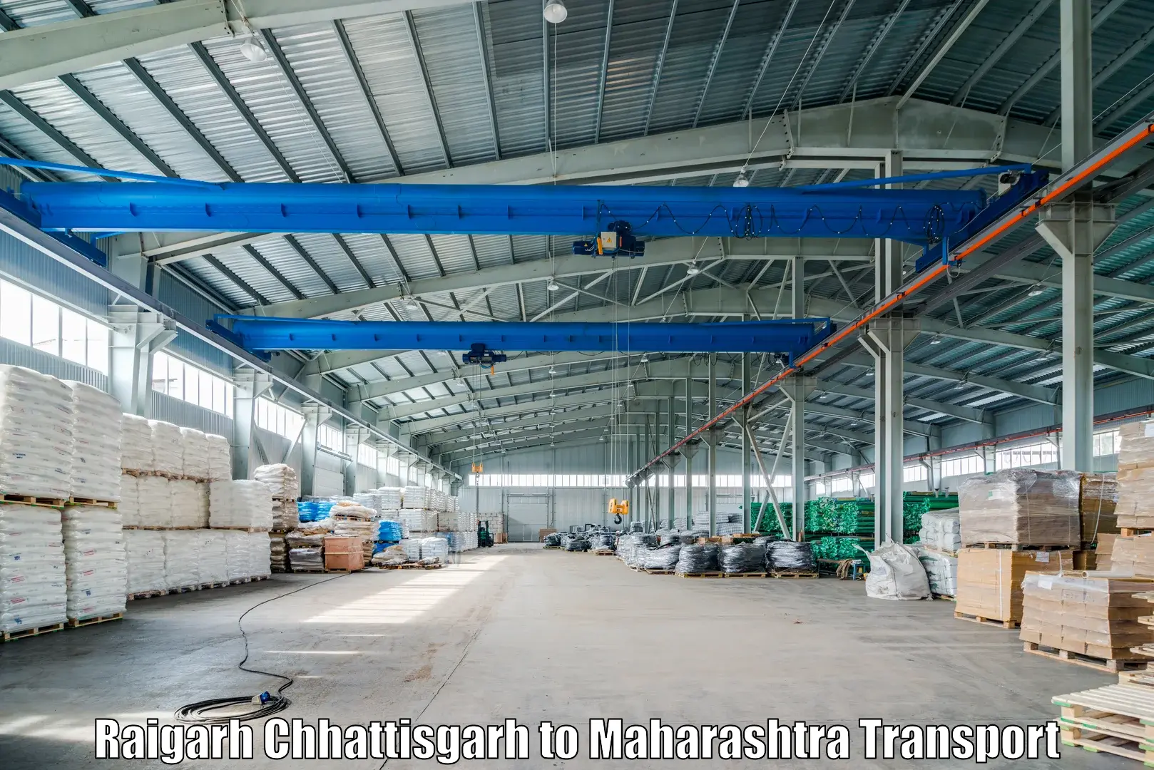 Container transport service Raigarh Chhattisgarh to Gangapur Aurangabad