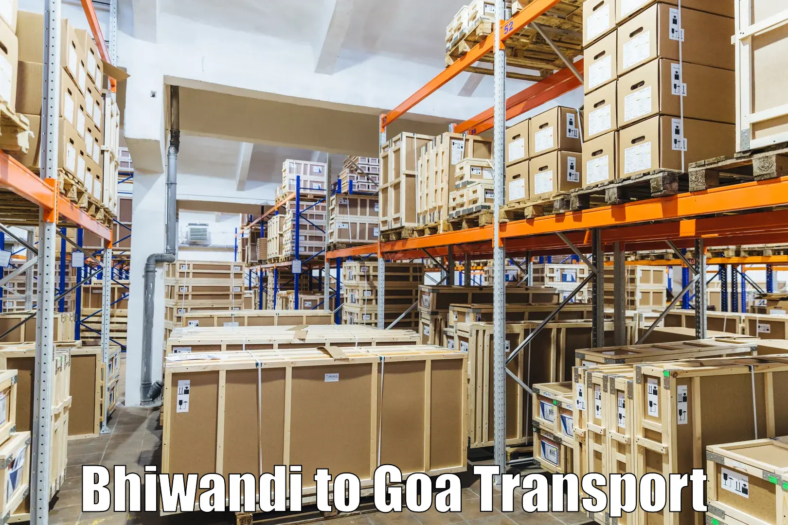 Inland transportation services in Bhiwandi to Goa