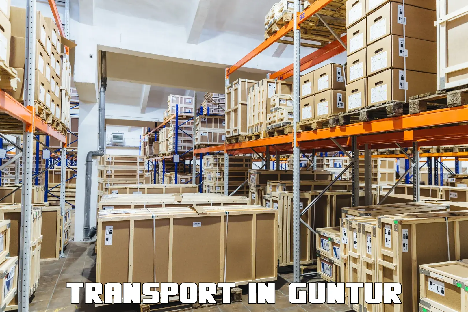 Container transportation services in Guntur