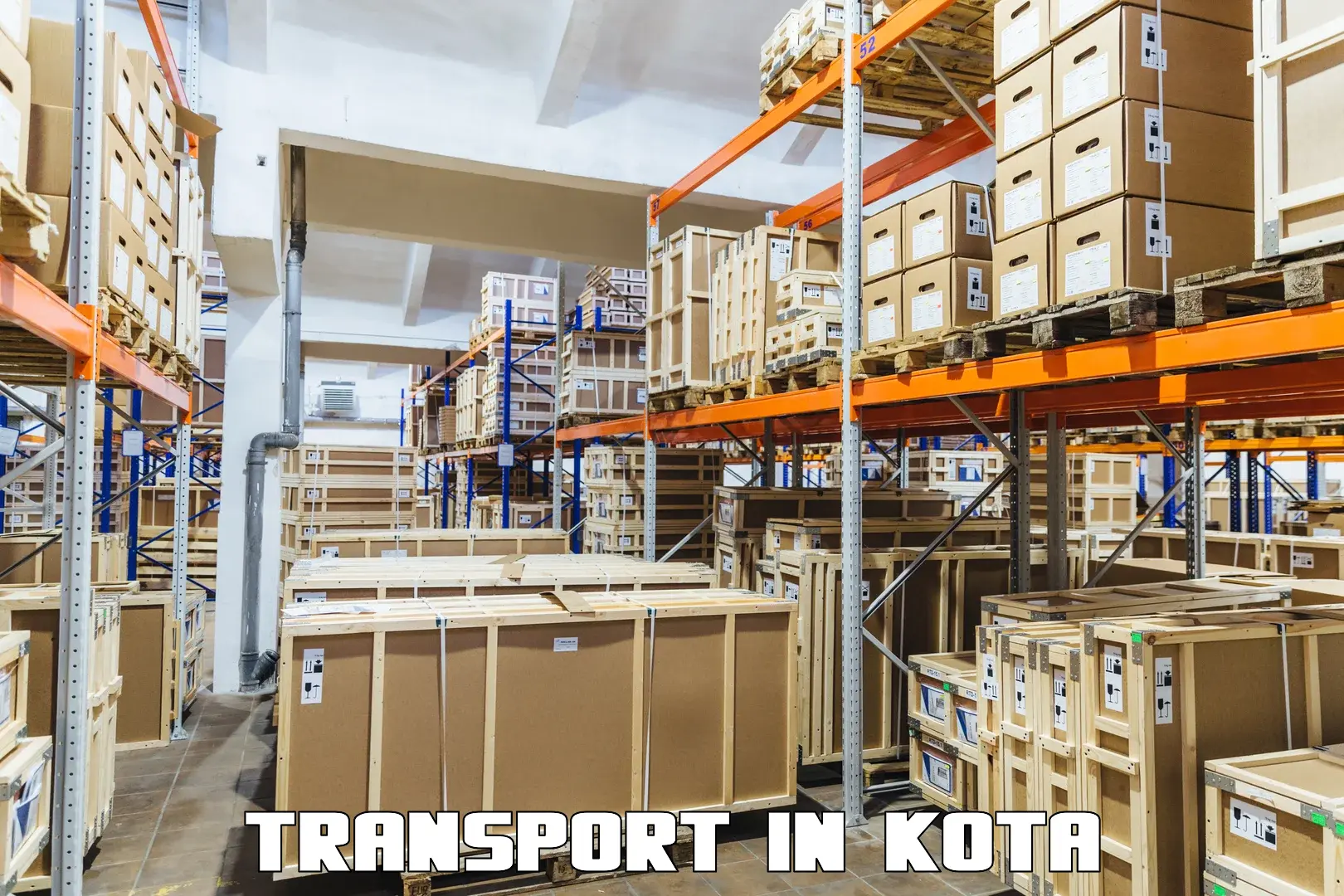 International cargo transportation services in Kota